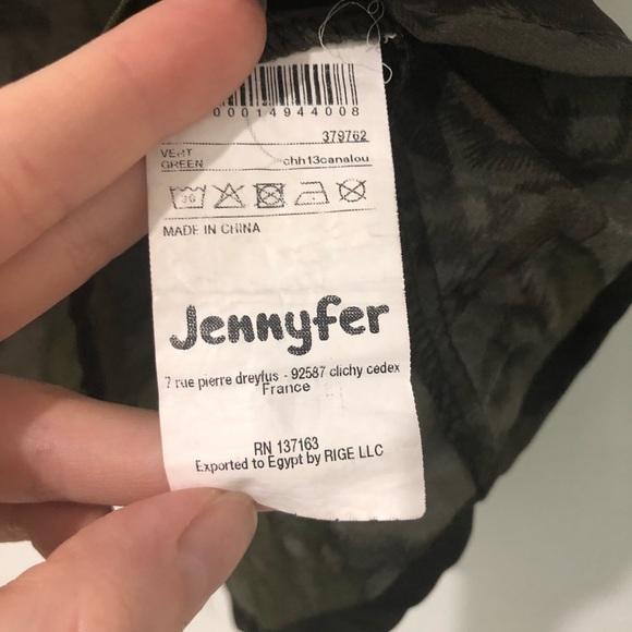 Camouflage Camo Army Green Sheer Tank Top XS - Picture 6 of 6